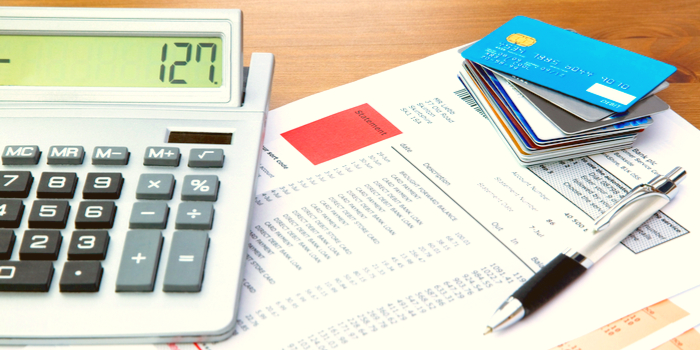 estimated credit card payment
