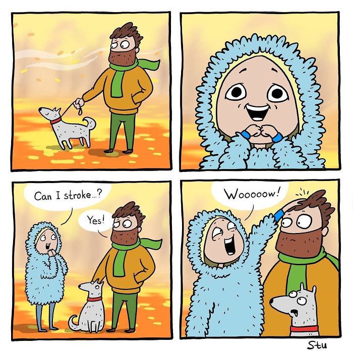 Funny comics by Russian artist Anastasia 'Stushona' Ivanova
