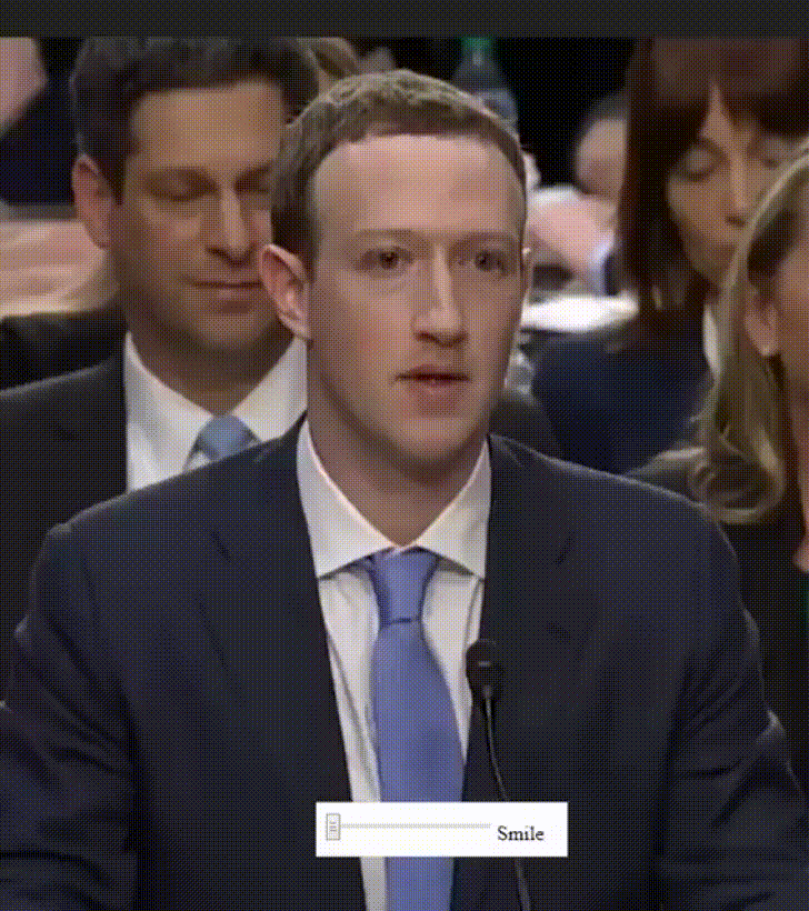 Memes of Mark Zuckerberg testifying before congress