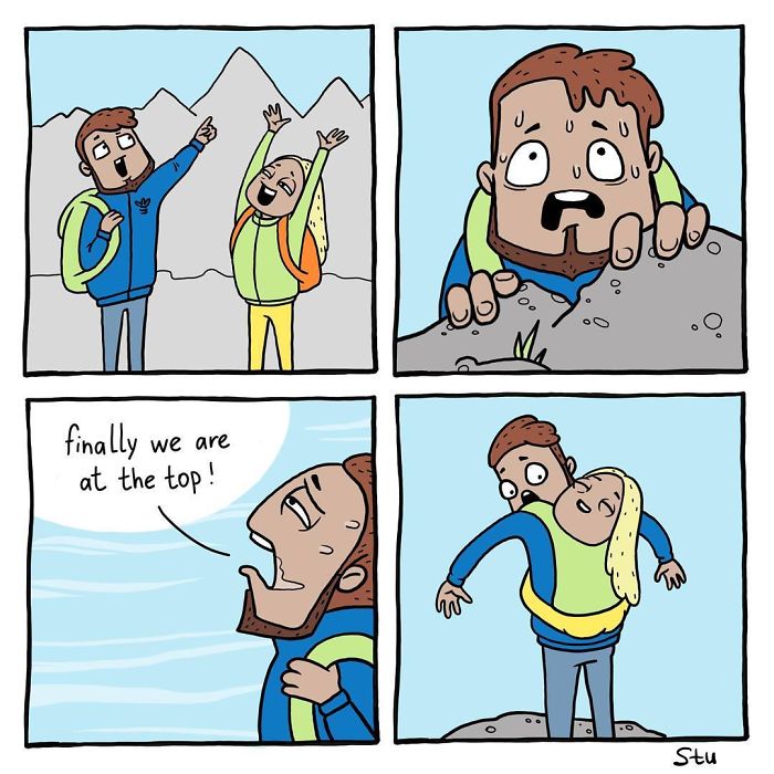 Funny comics by Russian artist Anastasia 'Stushona' Ivanova