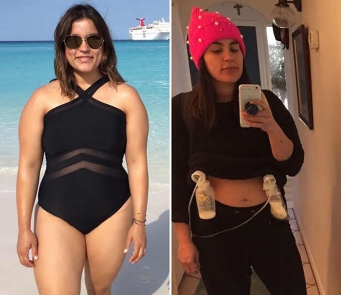 photos of parents before and after having kids