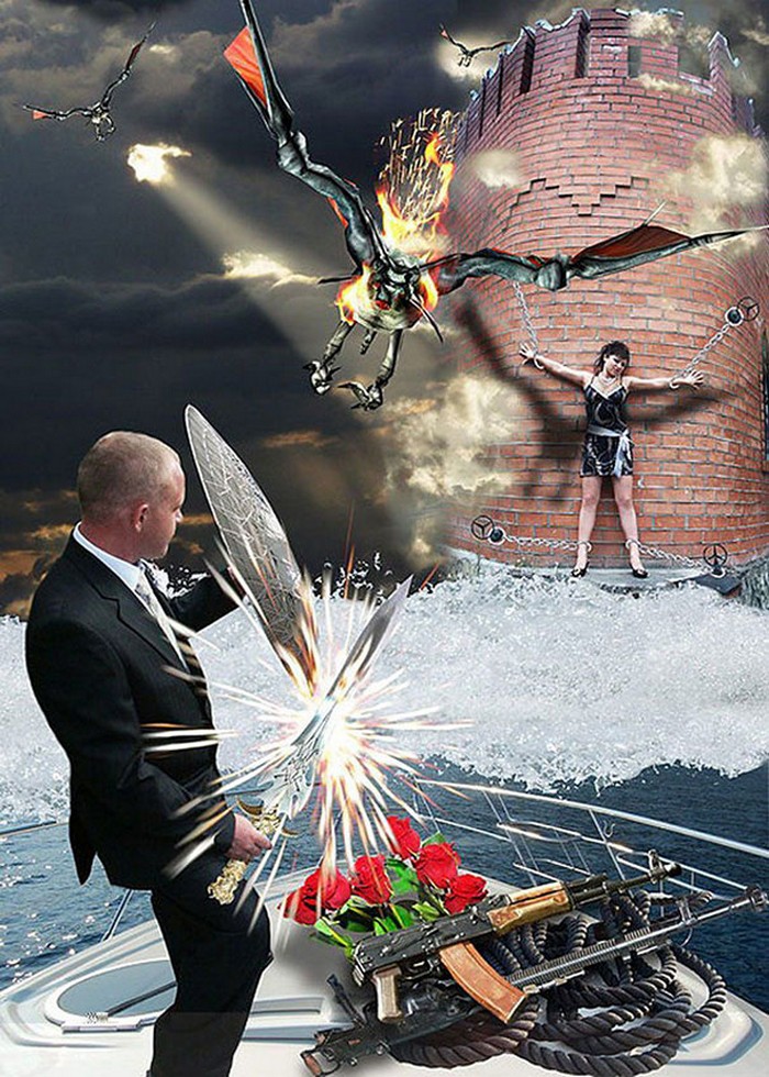 30 Funniest and Weirdest Russian Wedding Photos
