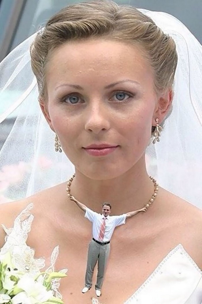 30 Funniest and Weirdest Russian Wedding Photos