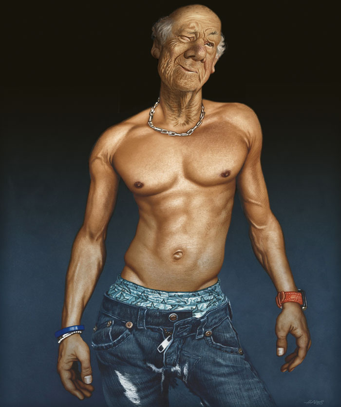 Gerhard Haderer satirical drawings
