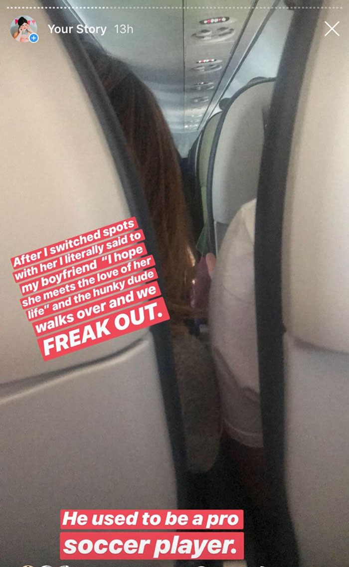 woman live tweets love story on a plane