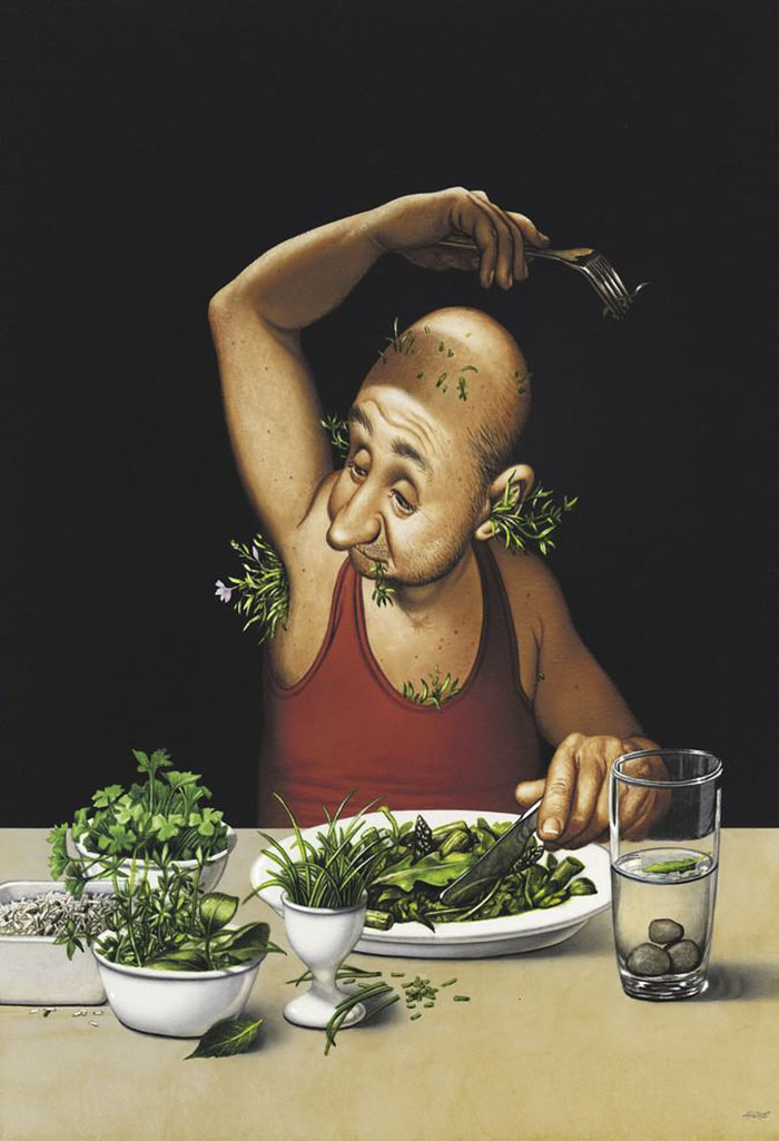 Gerhard Haderer satirical drawings