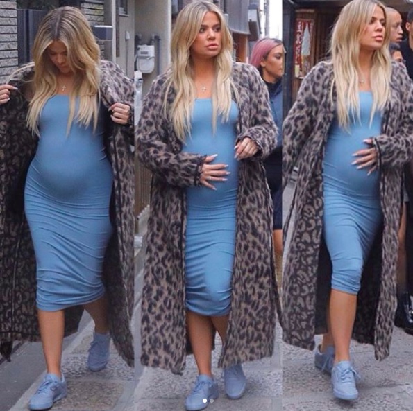 pregnant Khloe Kardashian