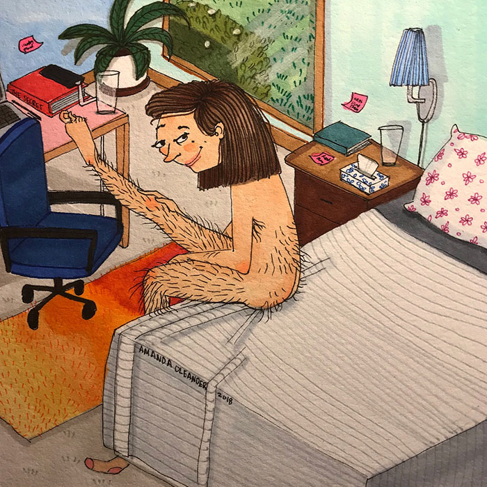 Relatable Relationship Illustrations by Amanda Oleander