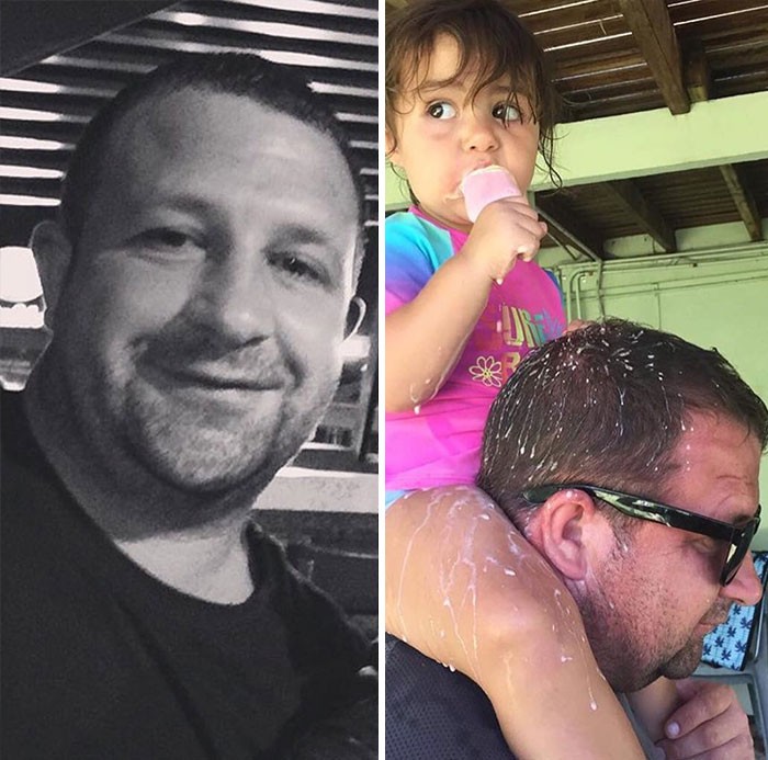 photos of parents before and after having kids