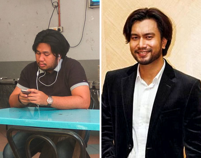 Photos of people in 2018 versus 2012