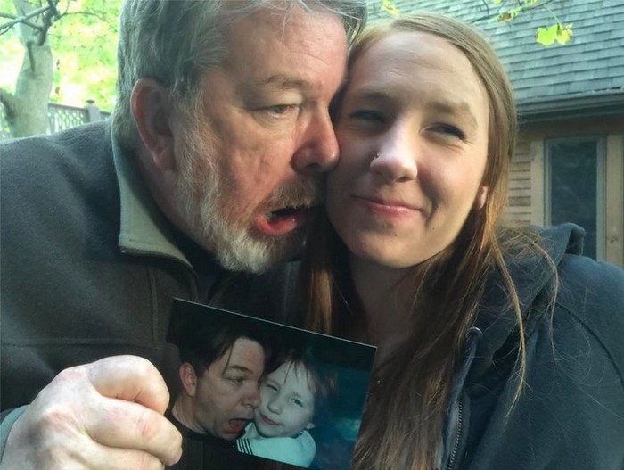 recreated family photos