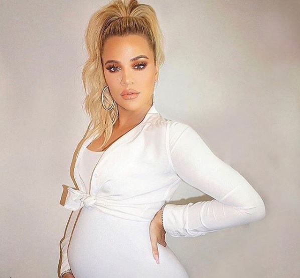 pregnant Khloe Kardashian