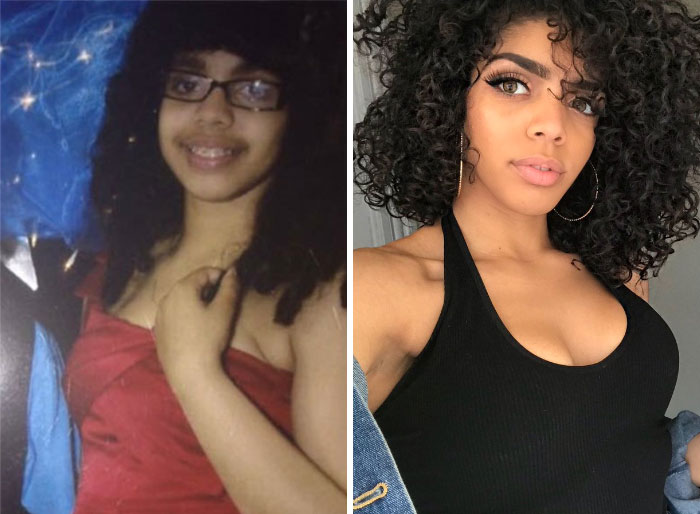 Photos of people in 2018 versus 2012