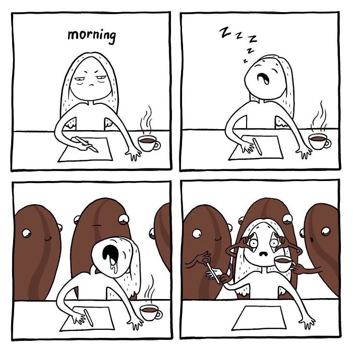 Funny comics by Russian artist Anastasia 'Stushona' Ivanova