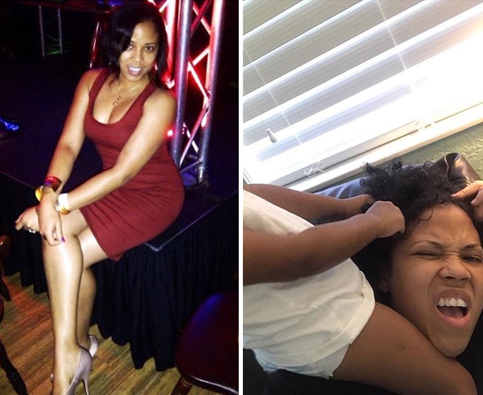 photos of parents before and after having kids